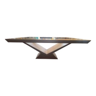 Pennsburg Post Modern Laquered Dining Table For Sale