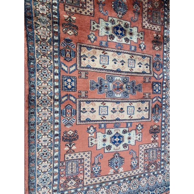 Vintage Pakistani Rug For Sale - Image 6 of 14