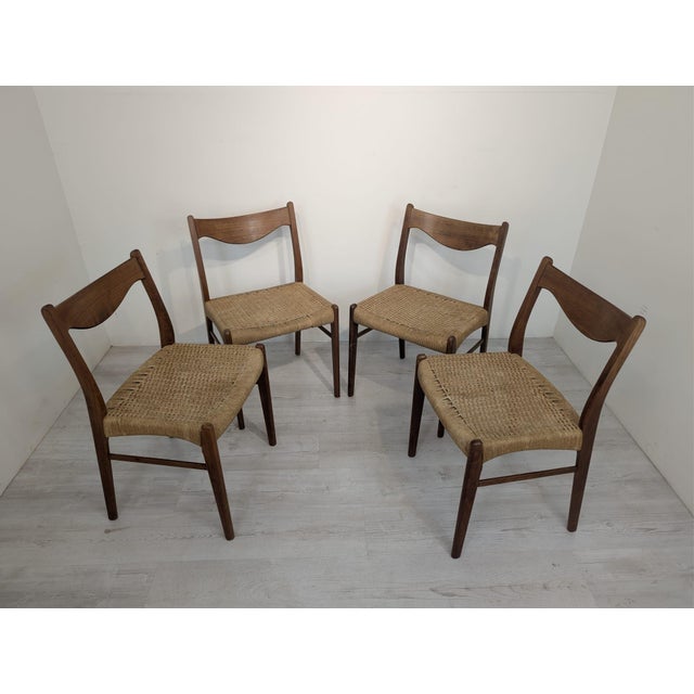Wood Danish Teak Chair by Arne Wahl Iversen GS61 for Glyngore Stolefabrik, 1960s For Sale - Image 7 of 18