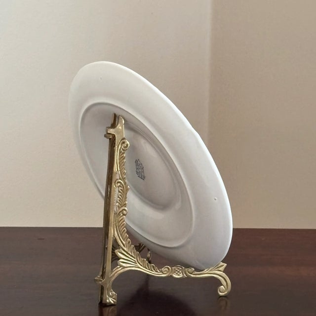 Mid-20th Century Gien, France Artichoke Serving Dish For Sale - Image 15 of 18