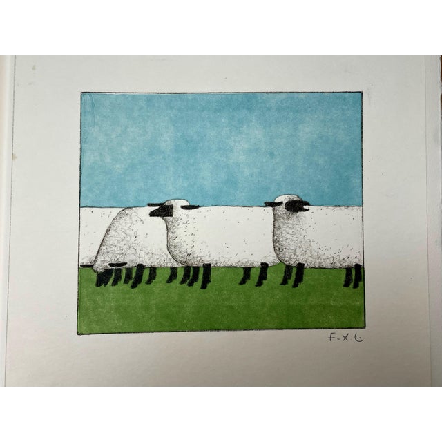 François-Xavier Lalanne, Sheeps, 2004, Paper For Sale - Image 4 of 7