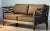 Wood Restoration Hardware Teakwood Bench For Sale - Image 7 of 7