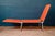 Folding Deck Chair in Aluminum and Orange PVC by Kurz, 1960s For Sale - Image 4 of 18