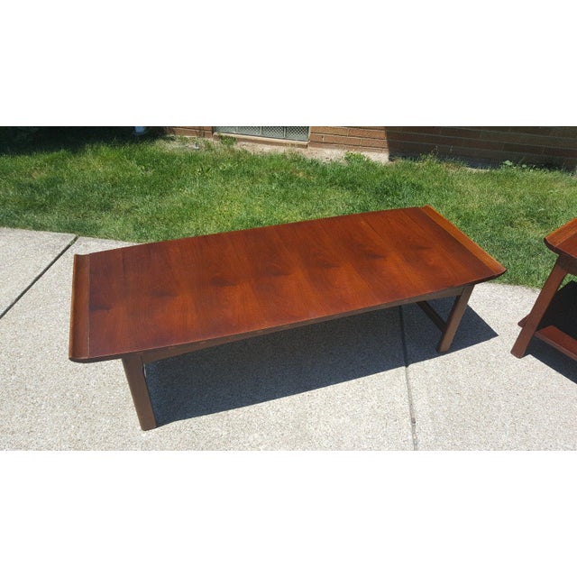 Danish Modern Lane Surfboard Coffee Table | Chairish