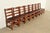 L. & J.G. Stickley, Inc. L. & J. G. Stickley Antique Mission Oak Arts & Crafts Ladder Back Dining Chairs | Set of Eight For Sale - Image 4 of 15