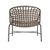 Brown Jordan Brown Jordan Kantan Aluminum Suncloth Lounge Chair, Mica frame with Mica fabric For Sale - Image 4 of 11