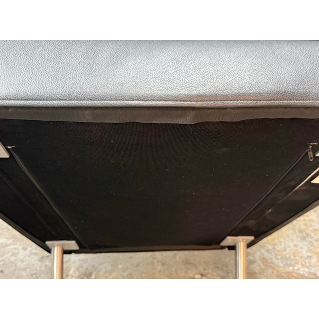 Rodolfo Dordoni for Minotti Copenhagen Leather Armchairs, Pair For Sale - Image 10 of 12