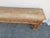 A handsome looking Chinese Chippendale style bamboo console or altar table, c.1900 Having a bleached out smooth wood...