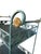Hollywood Regency Vintage Maitland-Smith Grapevine Bar Cart / Tôle Wine Cart With Patina Finish For Sale - Image 3 of 12