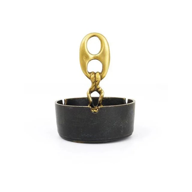 A beautiful modernist ashtray from the 1950s. Made in Austria. An unusual and solid piece in very good condition.