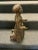 Spanish 19th Century Antique Kneeling Wood Carved Santos Figure For Sale - Image 3 of 17