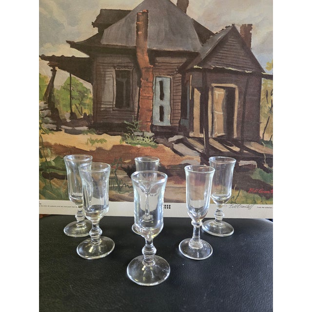 1980s 3 Sets of Liqueur Shot Glasses - 15 pcs For Sale - Image 9 of 11