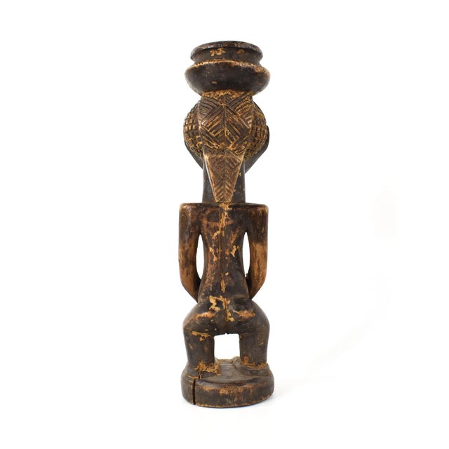 African Early 20th Century Tabwa Standing Female Figure For Sale - Image 3 of 7