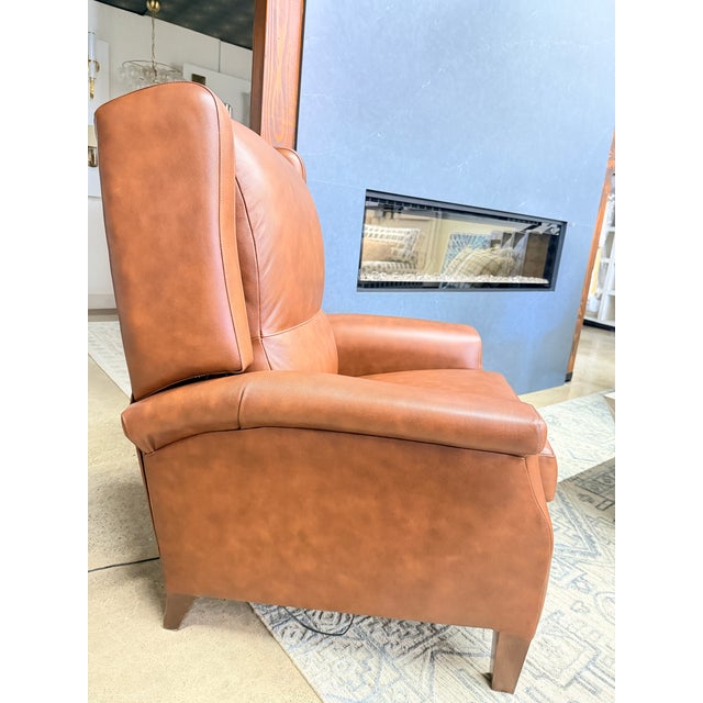 Transitional Leathercraft Cary Power Recliner For Sale - Image 3 of 7