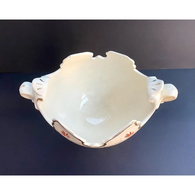 1950s Vintage French Ceramic Planter, 1950 For Sale - Image 5 of 10