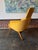 Pearsall Style Highback Reupholstered Chair Vintage MCM For Sale - Image 4 of 12