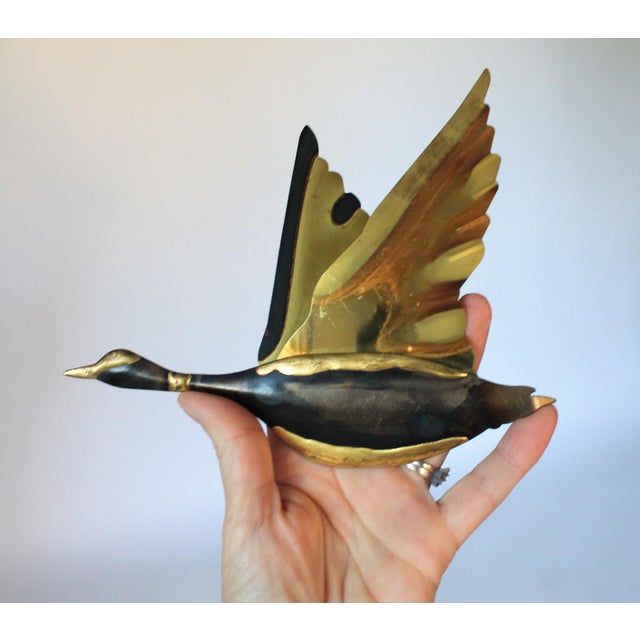 MidCentury Brutalist Flying Geese Wall Decor S/3 Chairish