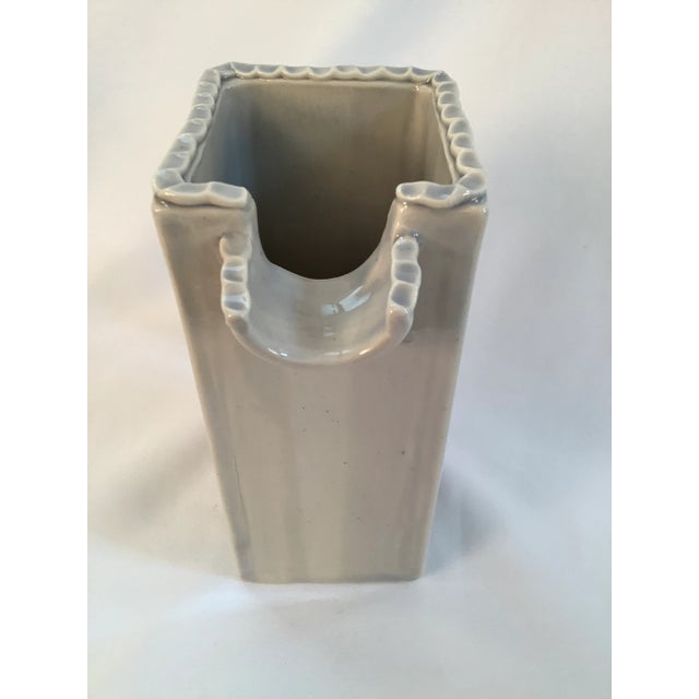 Ceramic 1970s Handmade Glazed Pottery Pitcher For Sale - Image 7 of 11