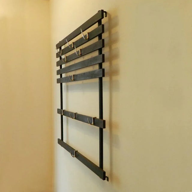 First Series Wall Wardrobe by Carl Auböck for Werkstätte, 1950s For Sale - Image 6 of 9