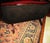 Antique Victorian Carved Walnut Red Velvet Tufted Love Seat For Sale - Image 14 of 14
