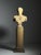 Goldenrod Unknown, Antinous Bust on pedestal, 20th Century, Stone For Sale - Image 8 of 18