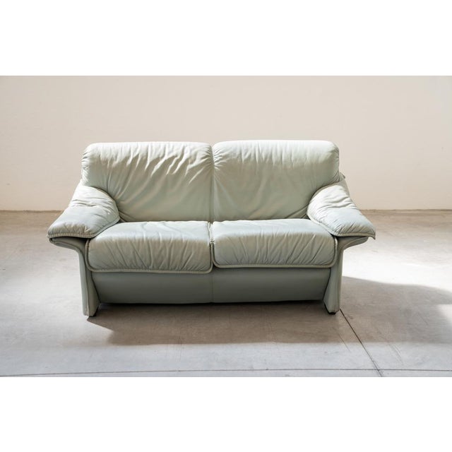 Plastic Living Room Set in Leatherette, 1970, Set of 3 For Sale - Image 7 of 18