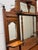 Wood Antique Sideboard / Buffet With Mirror - Spanish or Victorian For Sale - Image 7 of 12