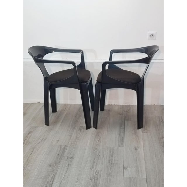 Armchairs by Henry Massonnet for Stamp, 1974, Set of 2 For Sale - Image 3 of 18