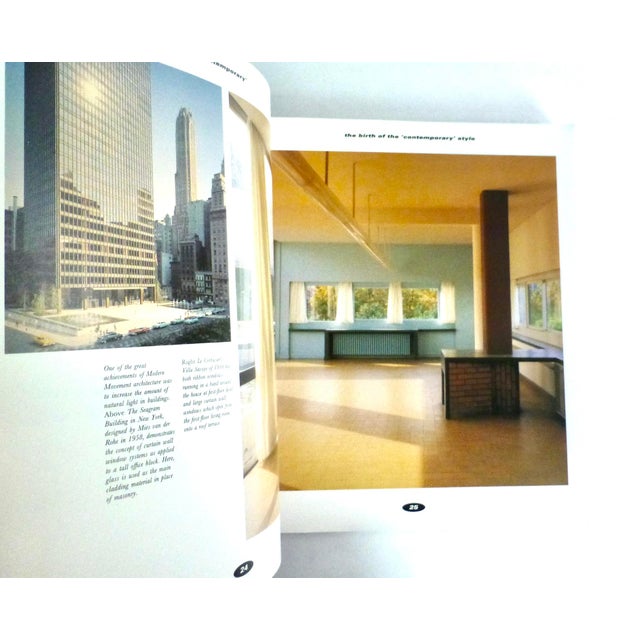 Contemporary, 1950s Architecture and Interiors. Illustrated Design Book For Sale - Image 4 of 8