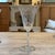 Glass 1940s Vintage Hand Blown Crystal Water Goblets - Set of 5 For Sale - Image 7 of 9