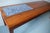 Rosewood Coffee Table with Blue Ceramic Tiles, Denmark, 1960s For Sale - Image 9 of 15