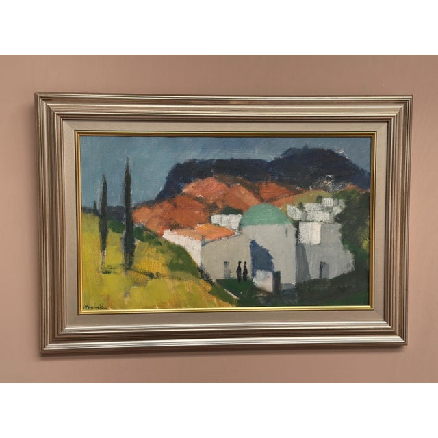 Stig Wernheden, Landscape, 1960s, Oil on Canvas, Framed For Sale - Image 5 of 18
