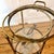 1950s Neoclassicist Art Deco French Bar Trolley in Brass, 1970s For Sale - Image 5 of 9