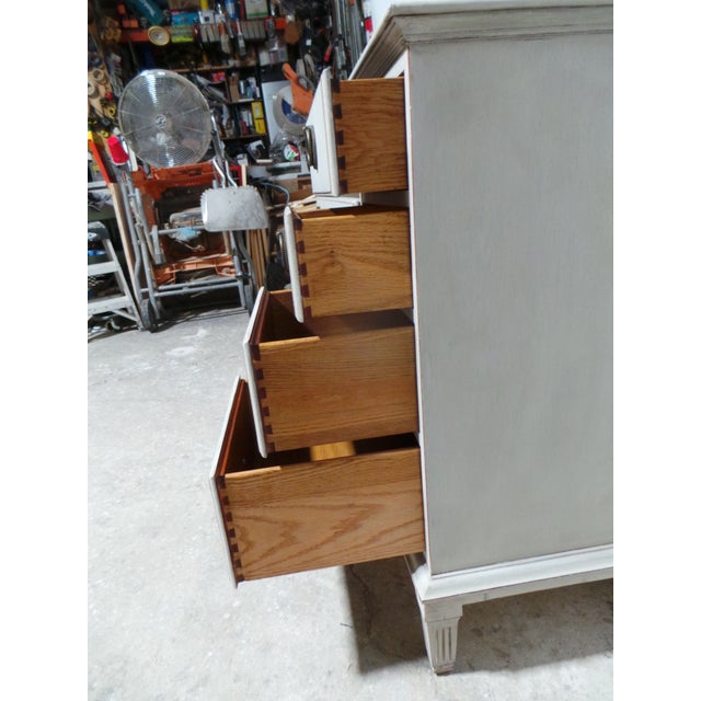 Gustavian Style Twelve Drawer Dresser For Sale In Miami - Image 6 of 10