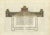 Chinese Imperial Palace Elevation and Plan, 1815, Paper For Sale