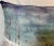 Textile Large Bolster Pillow Decorated With a Water Color Look Rangle of Majestic Deer Grazing in a Snowy Winter Valley - Made in the U K For Sale - Image 7 of 12