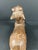 Wood Late 20th Century Carved Wood Deer Sculpture For Sale - Image 7 of 9