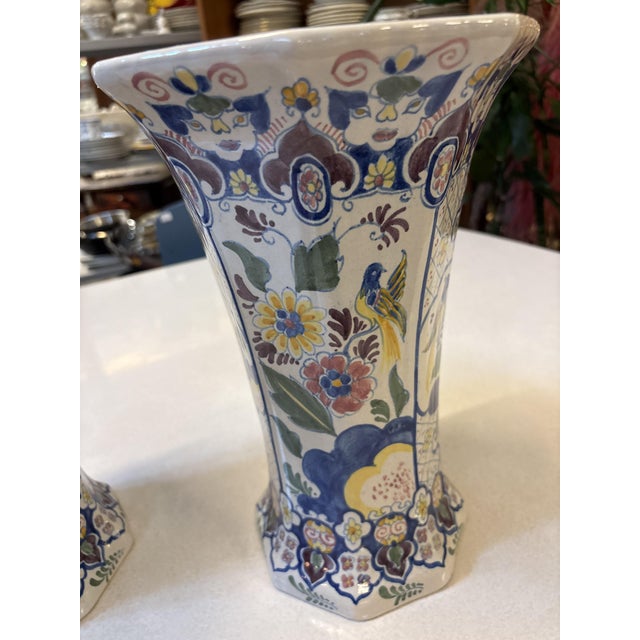 Vases in Porcelain from the Greek A, Set of 2 For Sale - Image 11 of 18