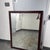 Burl Wood Rectangular Beveled Mirror For Sale - Image 9 of 13