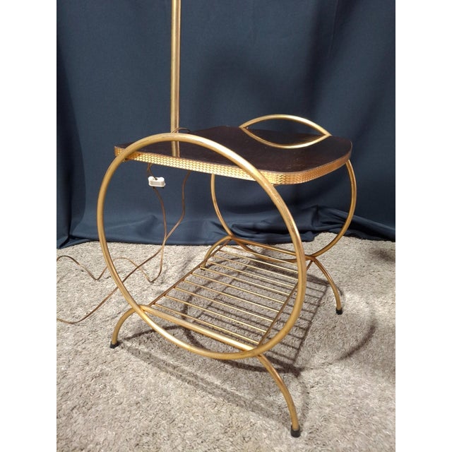 Floor Lamp with Reading Light, 1950s For Sale - Image 6 of 10