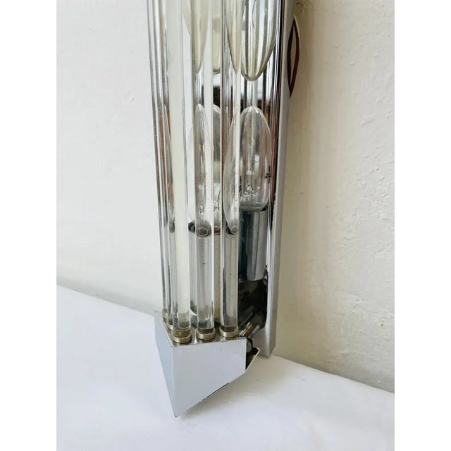 Mid-Century Modern Art Deco Style Wall Lamp from Honsel, 1970s For Sale - Image 3 of 8