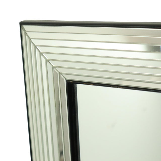 Vintage Hollywood Regency Silver Mirror from Deknudt, 1970s For Sale - Image 4 of 14