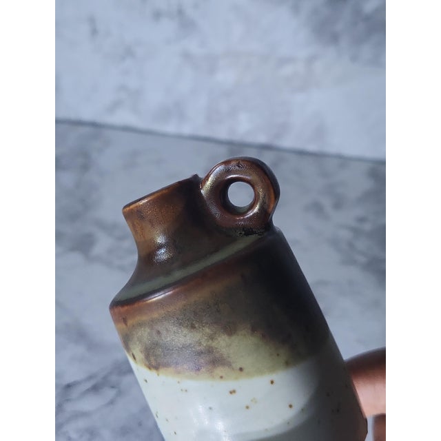 1980s Vintage Japanese Miniature Pottery Jug For Sale In San Francisco - Image 6 of 11