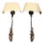 Restoration Hardware Vintage Iron Wall Sconces, Pair For Sale