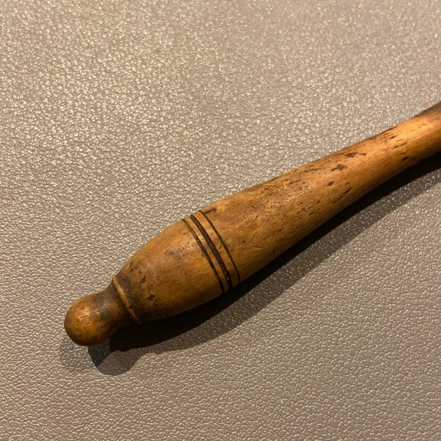 Antique Pie Pastry Crimper Carved Beechwood and Bone, Circa 1880 Chairish