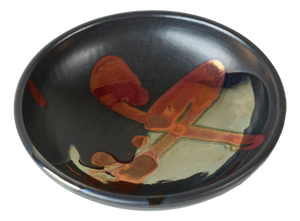 Japanese Showa Lustre Glazed Studio Pottery Bowl, 1950s