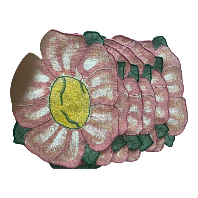 1991 Jesurum Venetian Placemats - 6 pcs For Sale