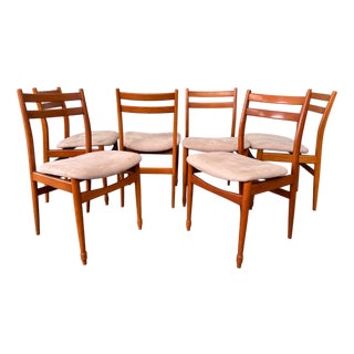 Italian Scandinavian Style Chairs, 1960s, Set of 6 For Sale