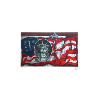 God Save Brooklyn (Flag) From the Graffiti Series, Jonathan Singer For Sale
