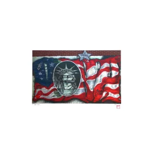God Save Brooklyn (Flag) From the Graffiti Series, Jonathan Singer